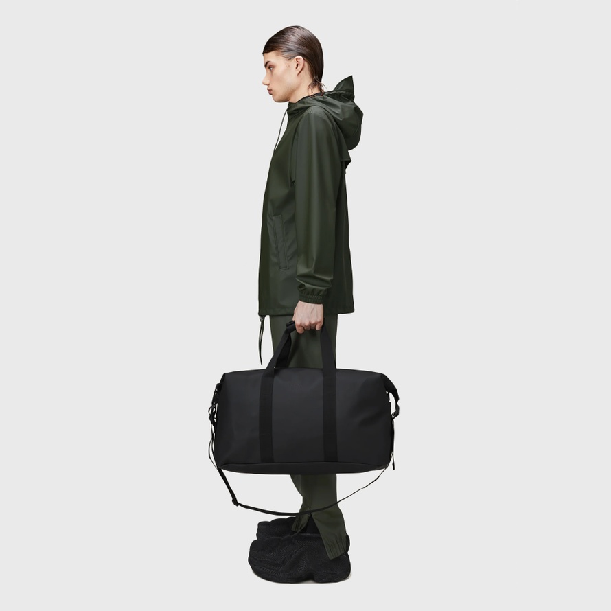 RAINS｜ (Hilo Weekend Bag (14200-01)) Torba Rains Hilo Weekend Bag Small 14220-01 unisex, czarna