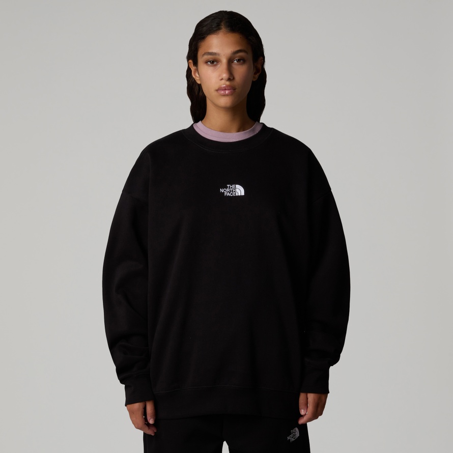 Bluza The North Face Essential Crew 0A89EPJK31 damska, czarna