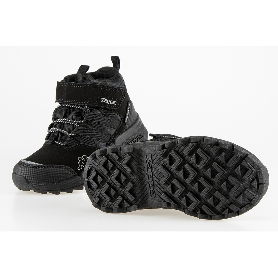 めん　 Buty Kappa Thabo Tex 260897K-1111 dziecięce, czarne