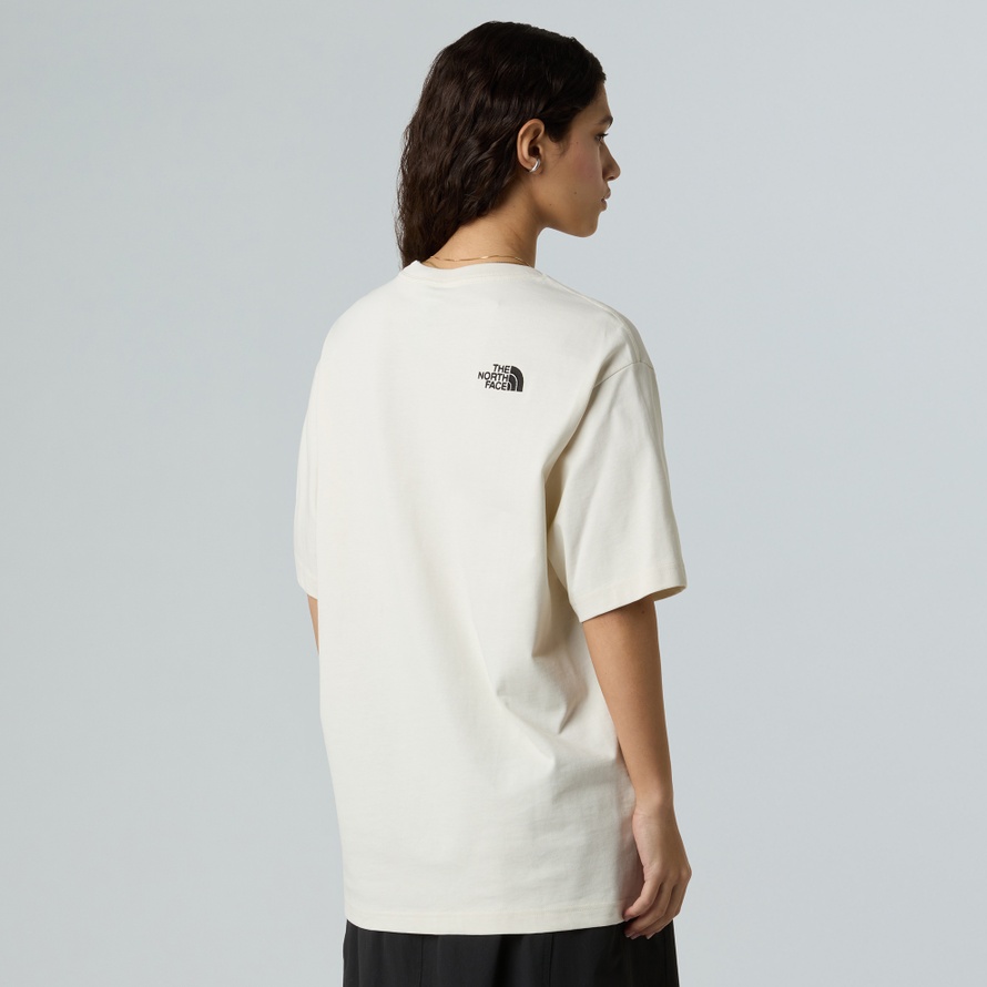 Koszulka męska The North Face Icon Mountain Jacket 0A8EU7QLI1 - biała