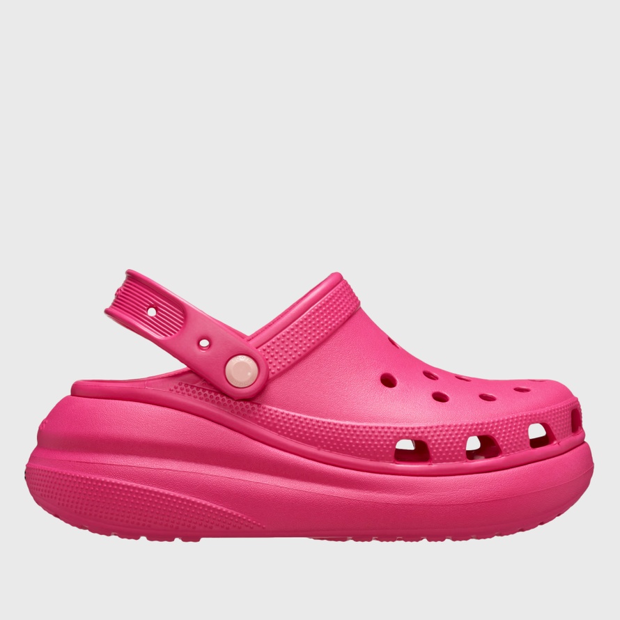 Klapki Crocs Classic Crush Clog 207521-6ZQ damskie, różowe