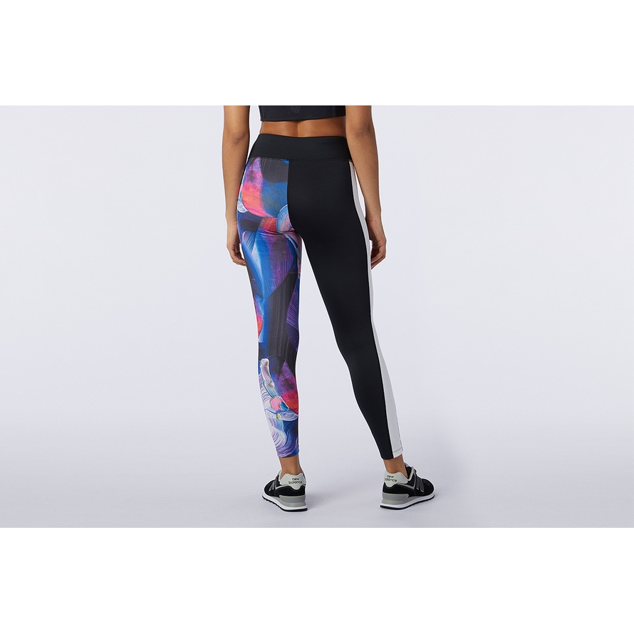 Legginsy New Balance WP11511WHP damskie, multikolor