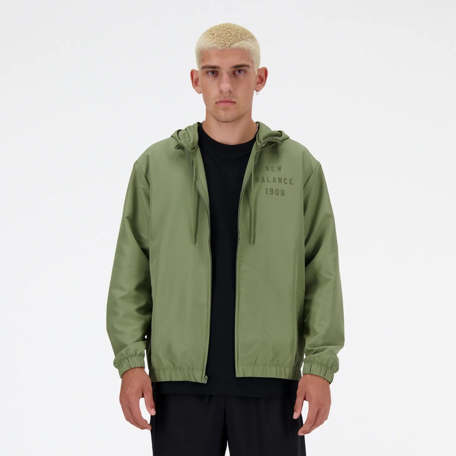 Kurtka New Balance MJ41504DEK męska, zielona