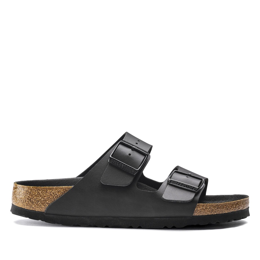 BIRKENSTOCK Arizona 39 レザー Klapki Birkenstock Arizona 1019098 unisex, czarne