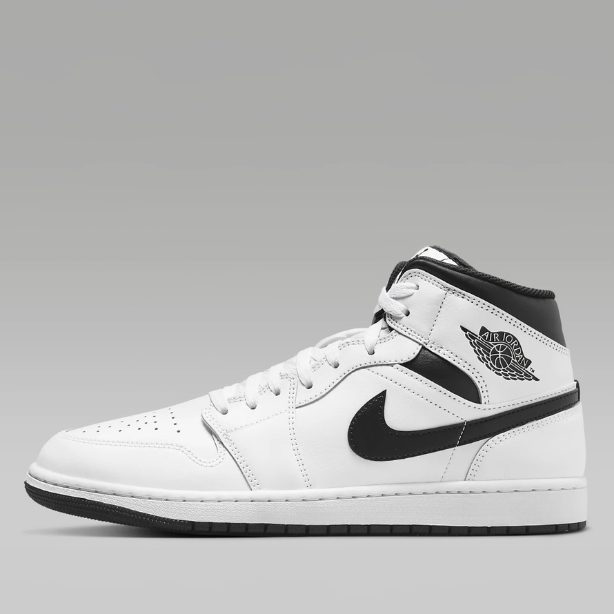Air Jordan 1 MID White/Cool Grey-White - Ceny i opinie