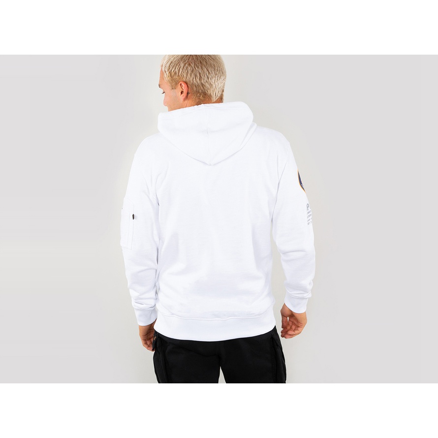 Alpha industries apollo shop 11 hoodie white