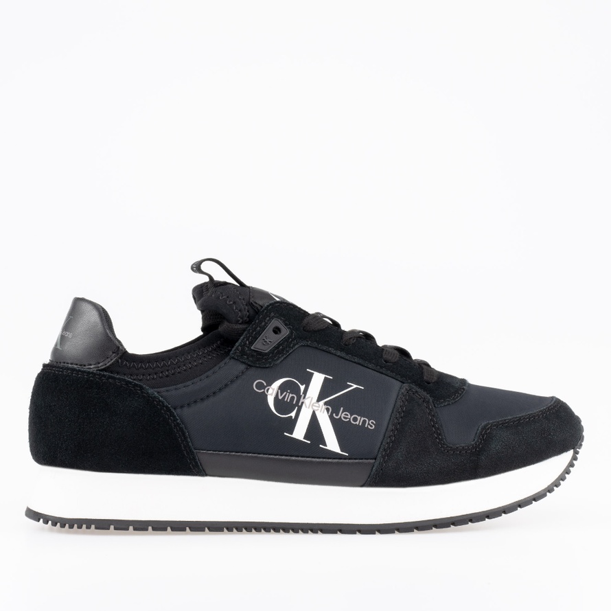 Buty Calvin Klein Runner Sock Laceup Ny-Lth YW0YW00840-01H damskie
