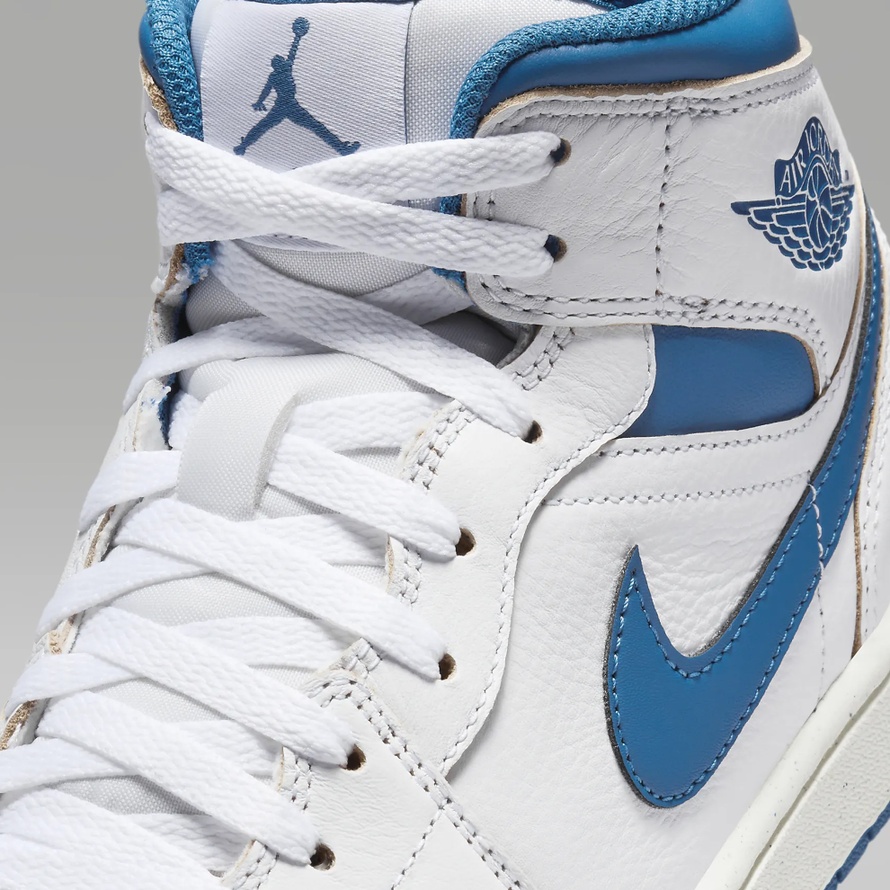 Buty Nike Air Jordan 1 Mid SE FN5215-141 męskie, białe
