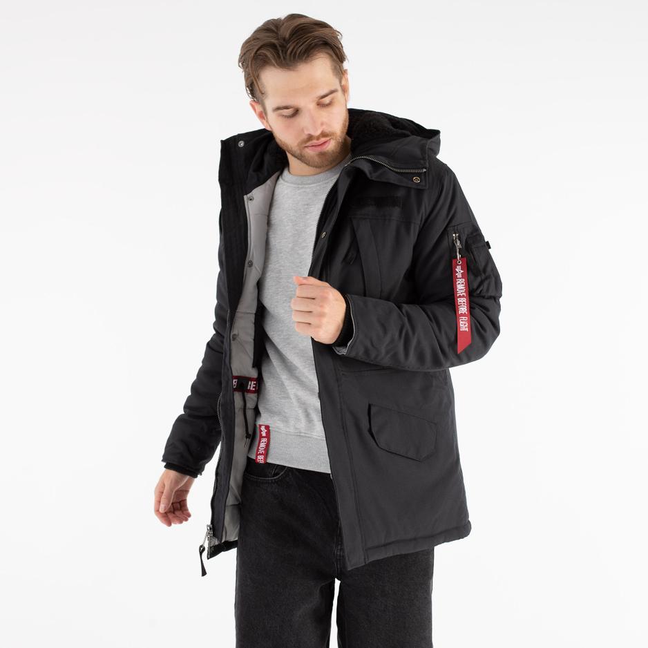 Kurtka Alpha Industries N3B Expedition Parka 10811203 - czarna