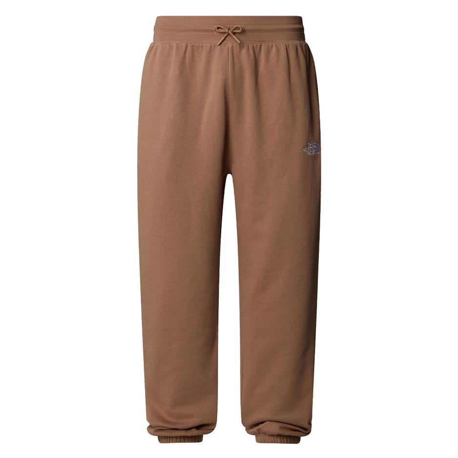 Spodnie The North Face Essential Relaxed Straight 0A8C1G6IH1 - brązowe