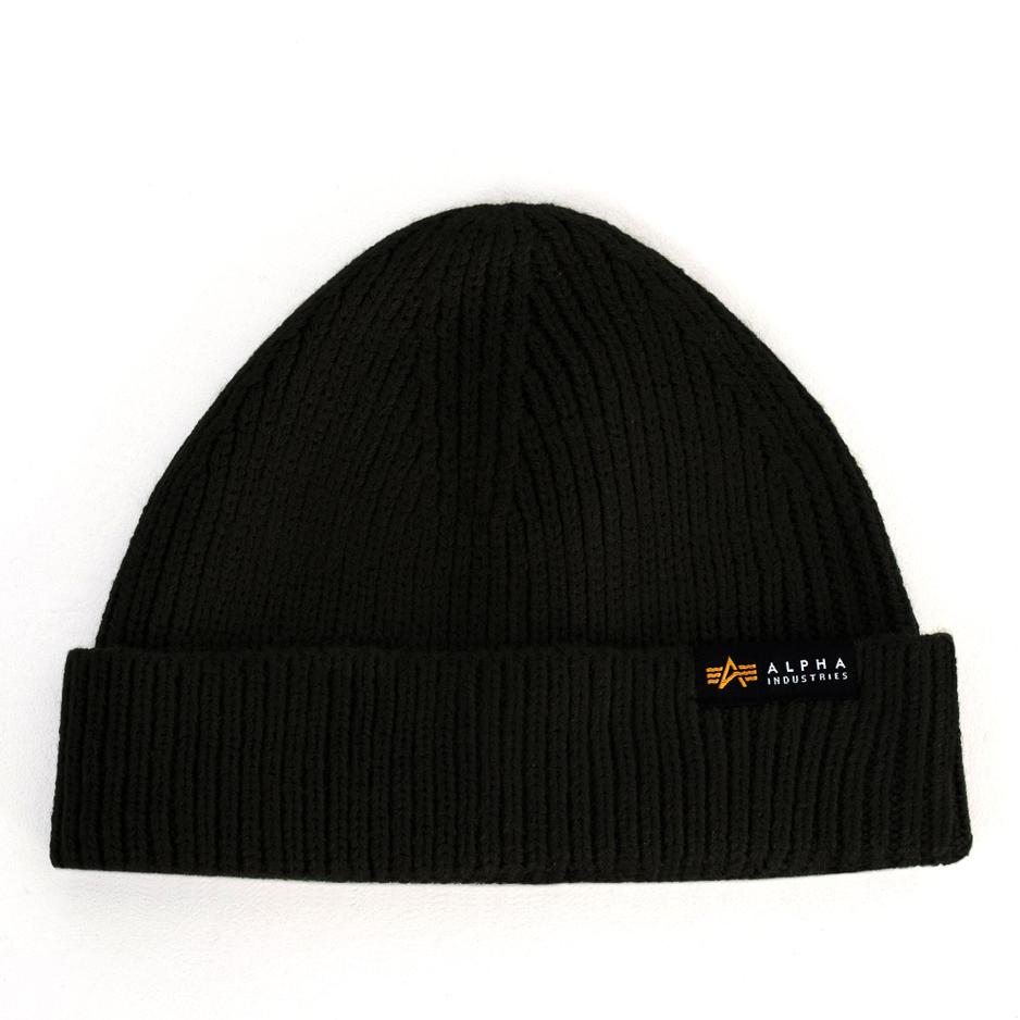 Czapka Alpha Industries Dockers Beanie 13890503 - czarna