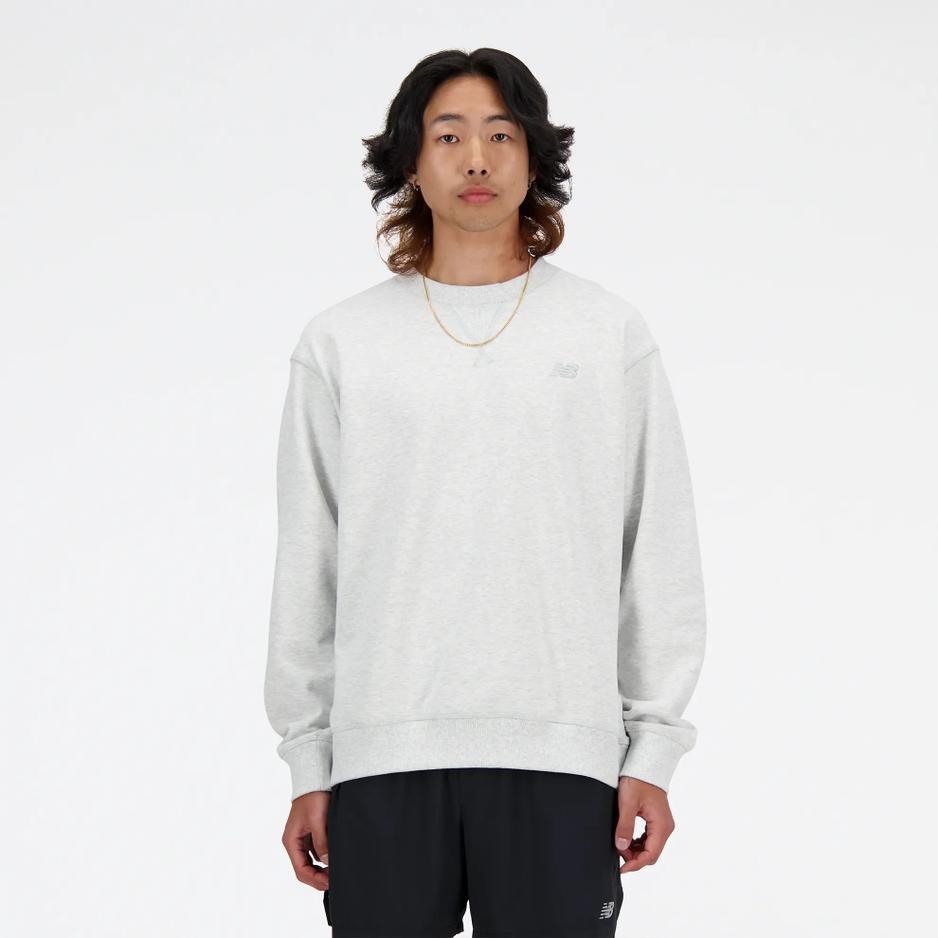 Bluza New Balance MT41506AHH - szara