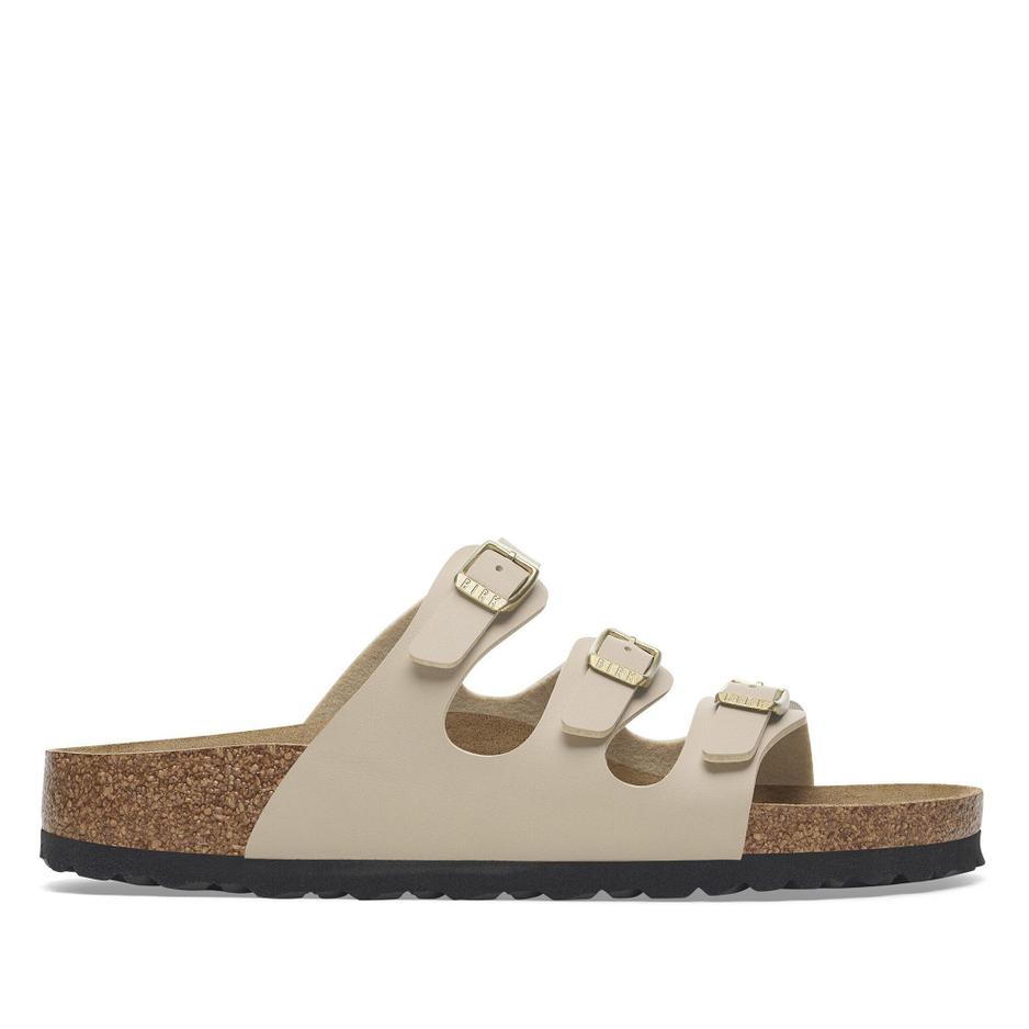 Klapki Birkenstock Florida 1029265 - beżowe