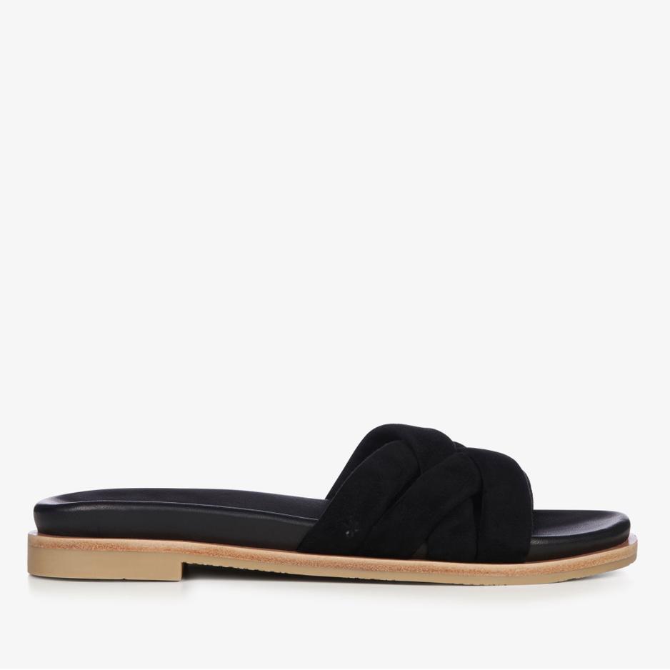 Klapki Emu Australia Ikara W13054BLAK - czarne
