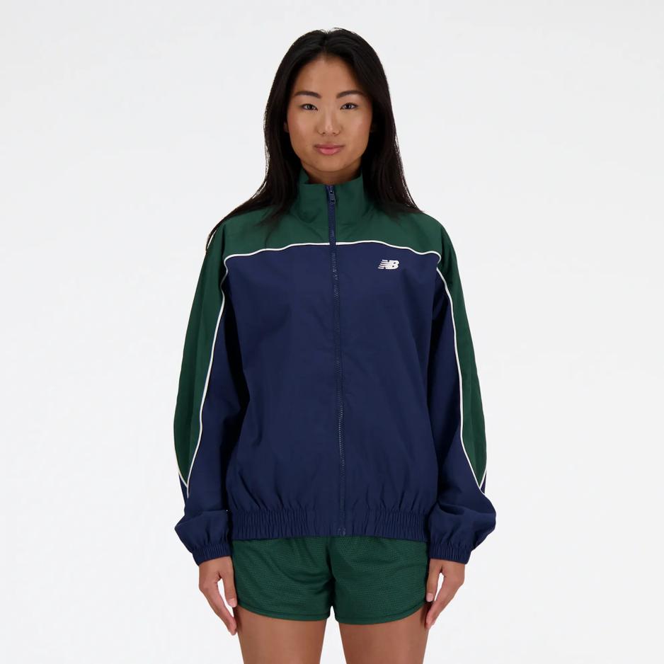 Kurtka New Balance WJ41506NNY - granatowa