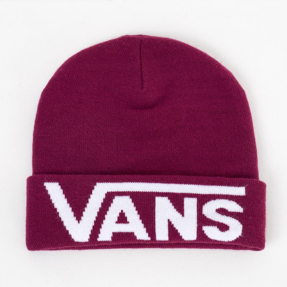 Czapka Beanie Drop V Tall Cuff VN0A5FI3Y7Y1 unisex, fioletowa