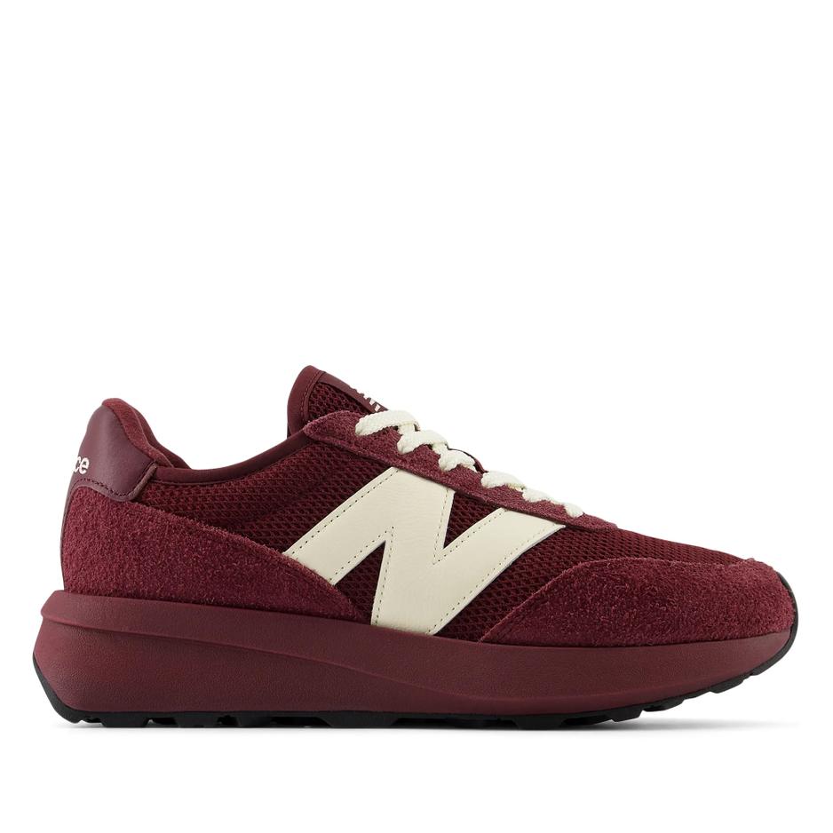 Buty New Balance U370PA - bordowe