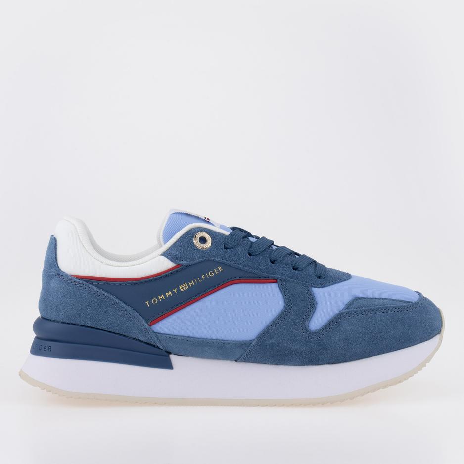 Buty Tommy Hilfiger Elevated Feminine Runner FW0FW06949-DBX - niebieskie