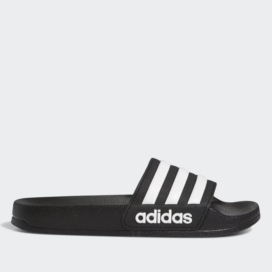 Klapki młodzieżowe adidas Adilette Cloudfoam G27625 - czarne