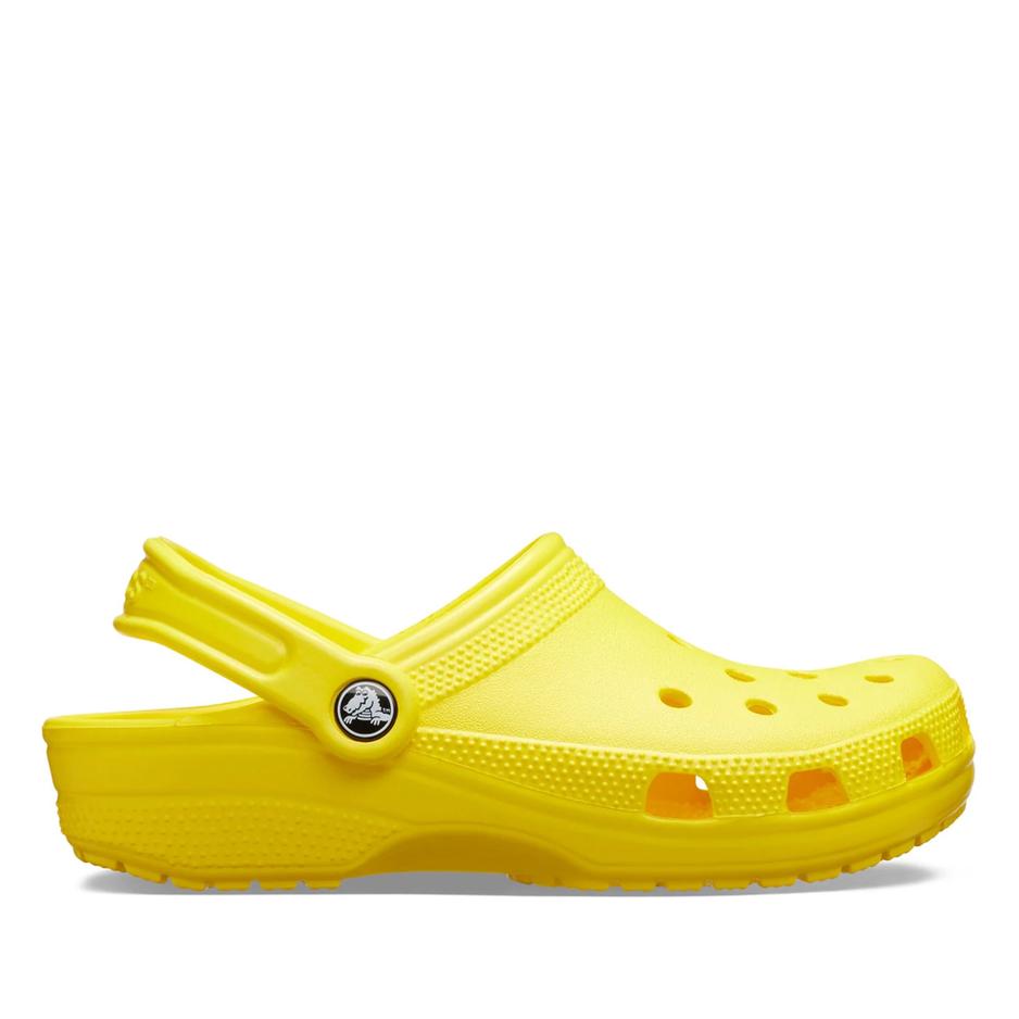 Klapki Crocs Classic Clog 10001-7C1 - żółte