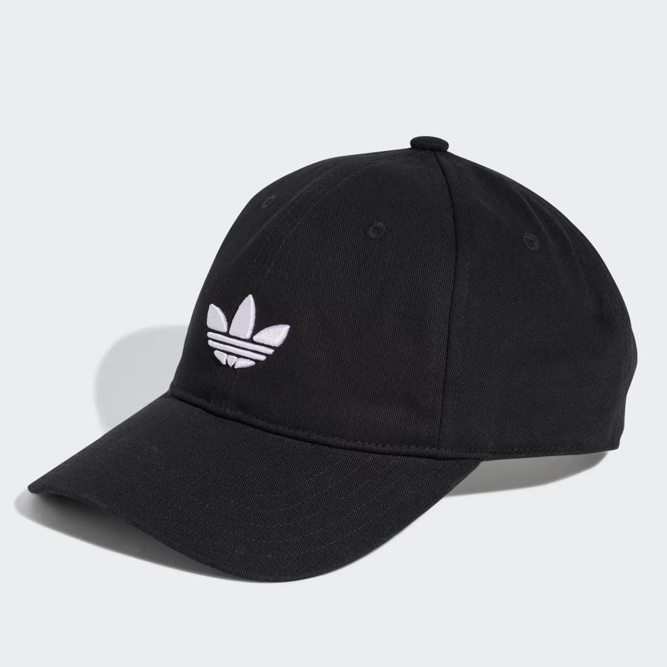 Czapka adidas Originals Adicolor Classic Trefoil Baseball JC6023 - czarna