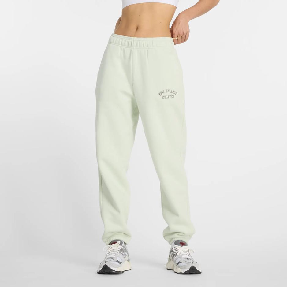 Spodnie New Balance WP43500NUM - zielone