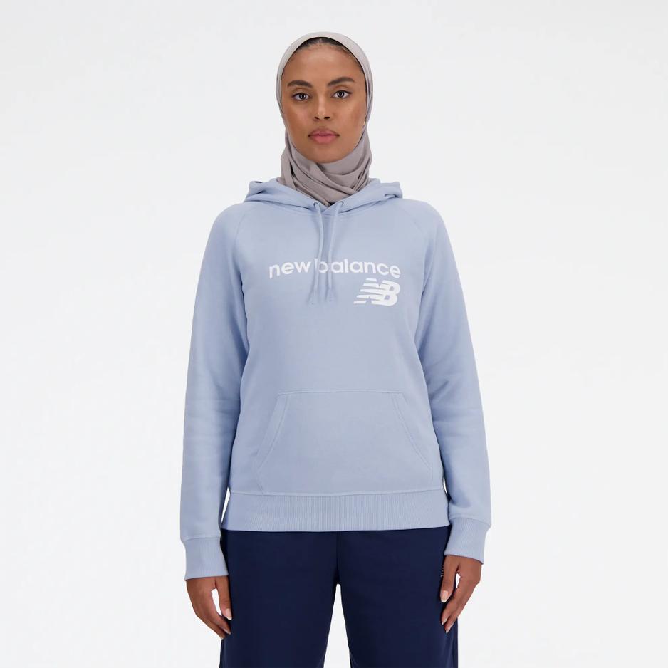Bluza New Balance WT03810LAY - fioletowa