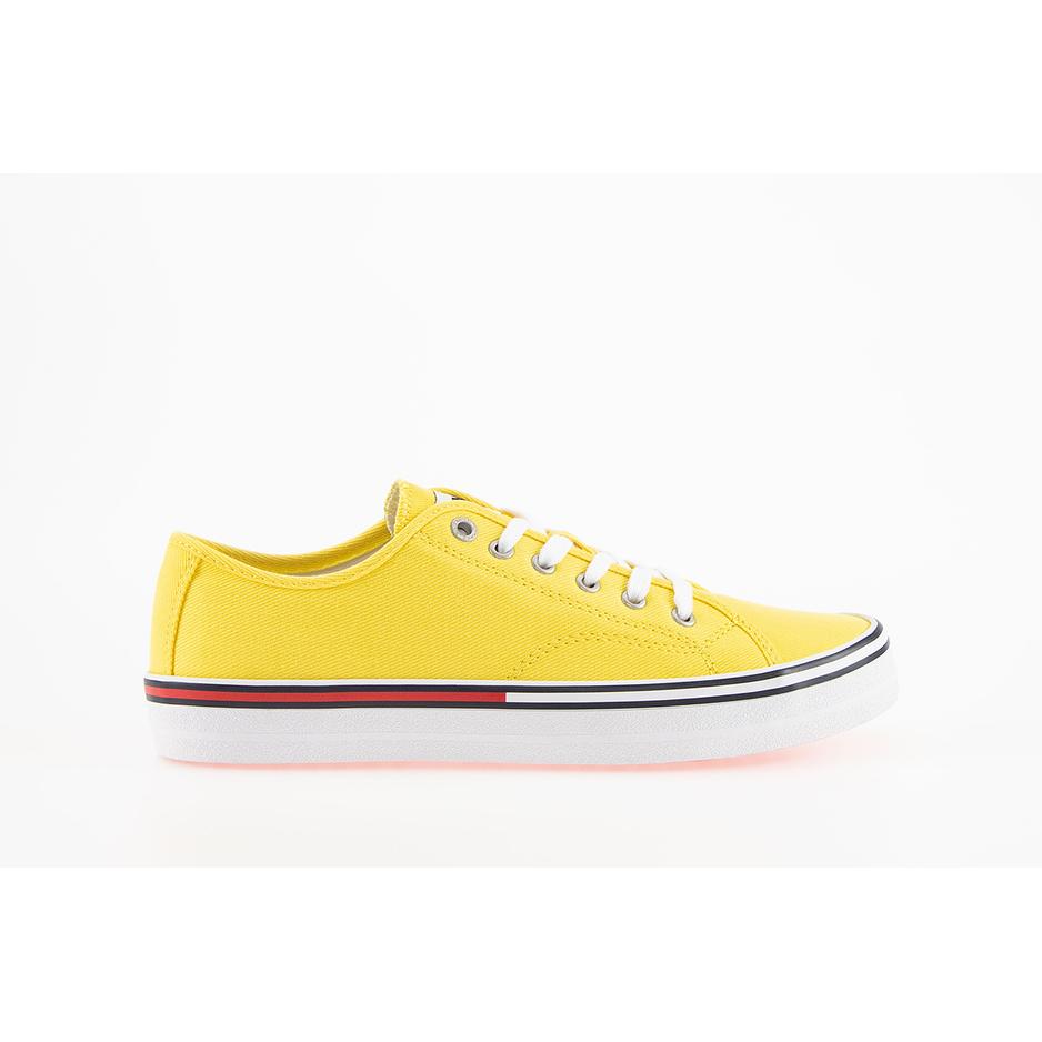 Buty Tommy Jeans Essential Low EN0EN01796-ZGF - żółte