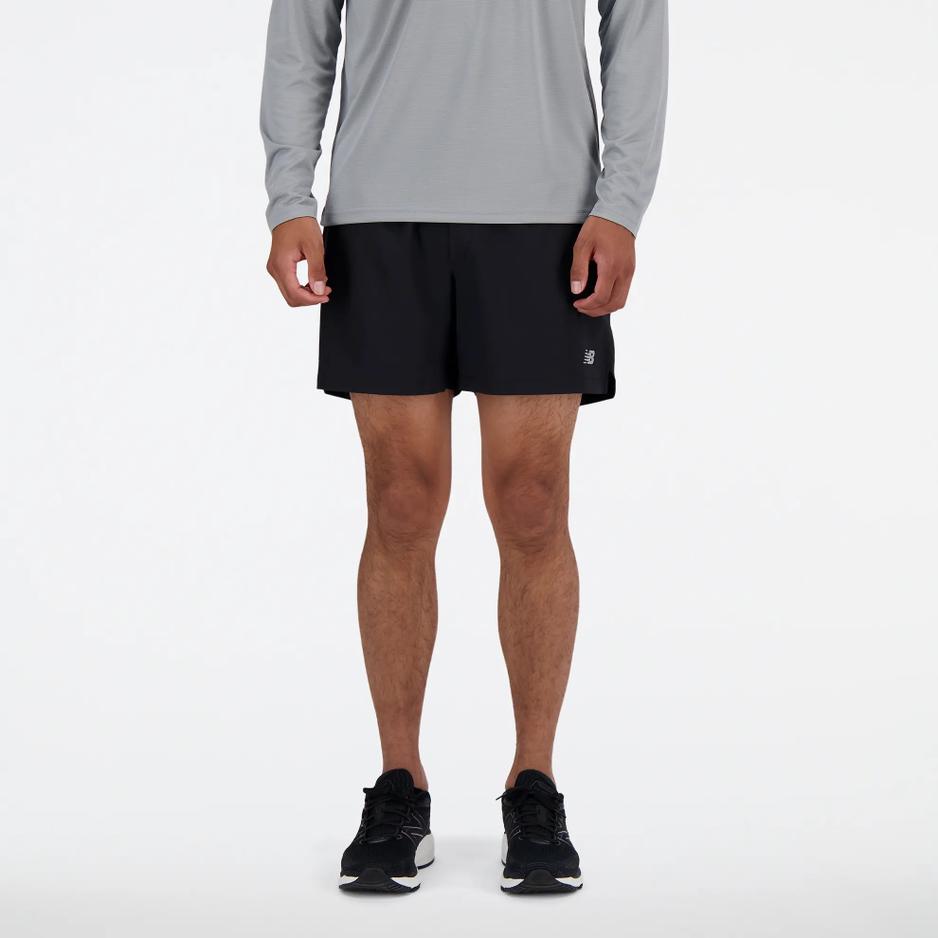 Spodenki męskie New Balance MS41290BK – czarne