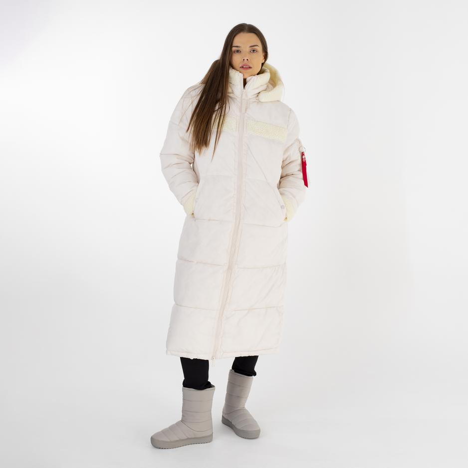 Kurtka Alpha industries Coat ZH 108007578 - kremowa