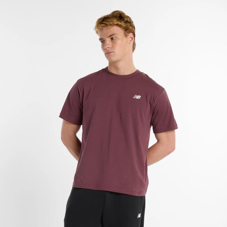 Koszulka New Balance MT41509FDP - bordowa