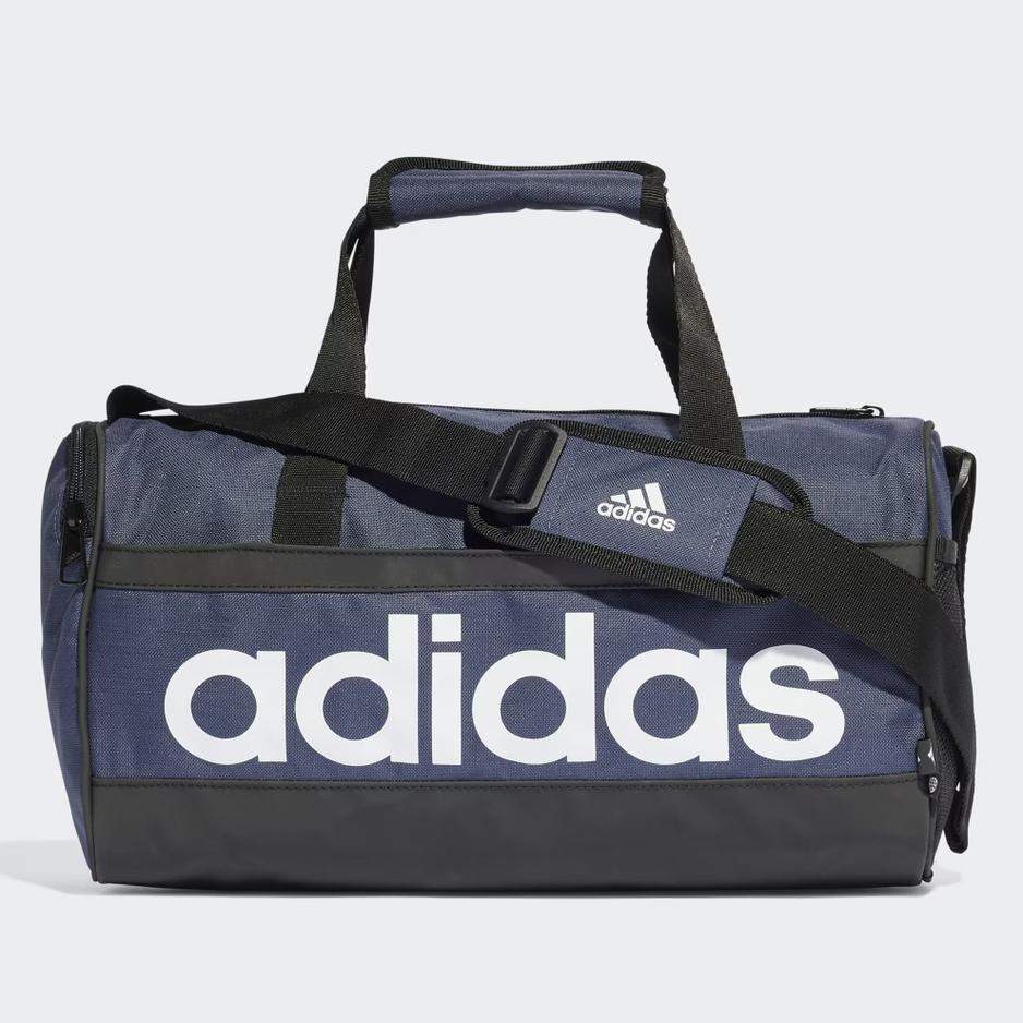 Torba adidas Essentials Linear Duffel Bag Extra Small HR5346 - niebieska