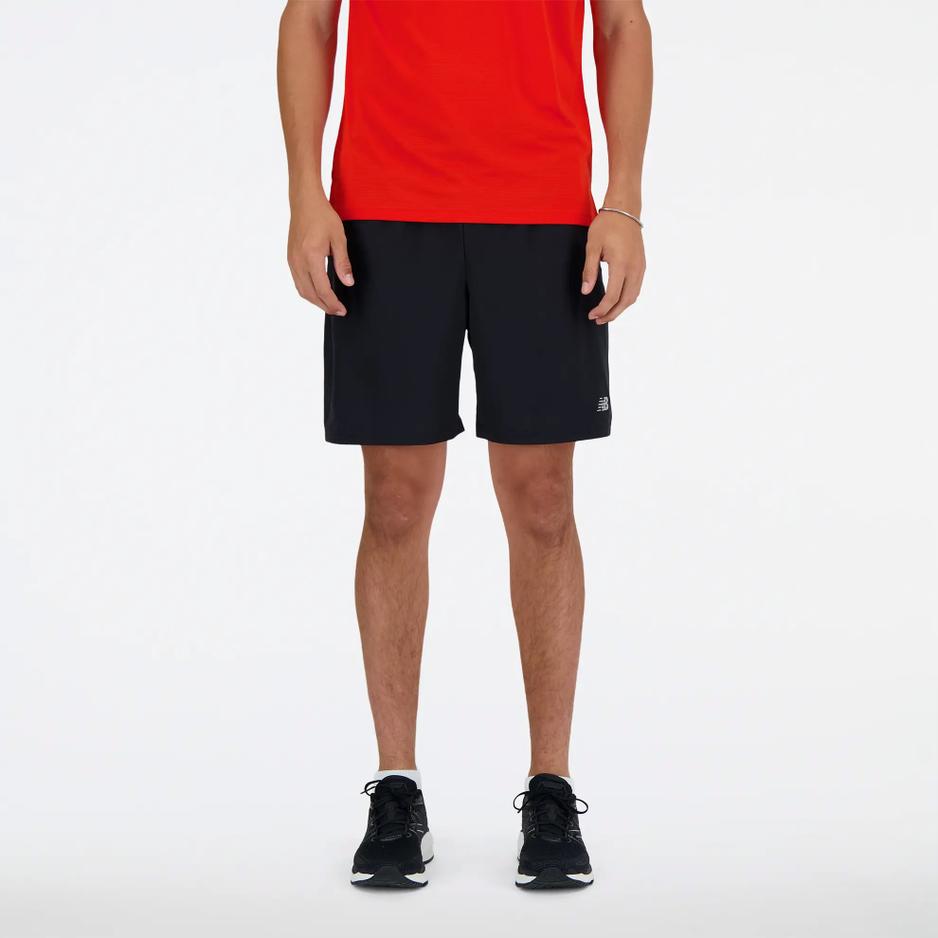 Spodenki męskie New Balance MS41232BK - czarne