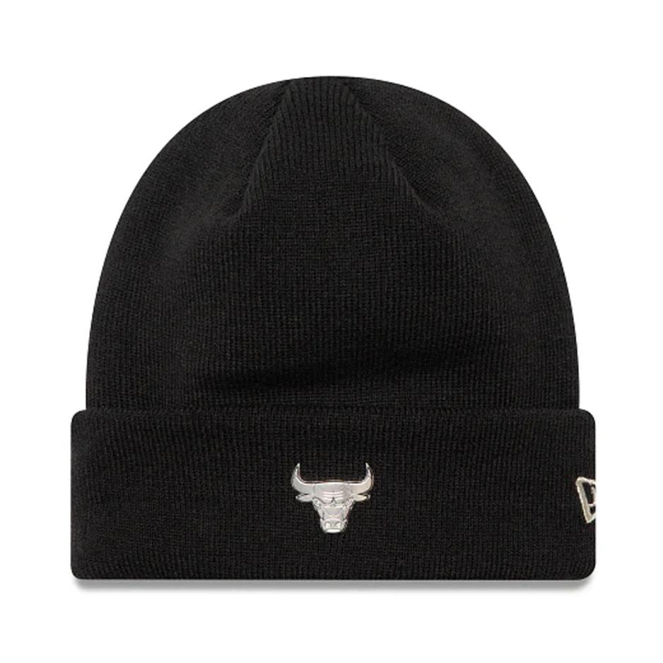 Czapka New Era Metallic Beanie Chicago Bulls 60565216 - czarna