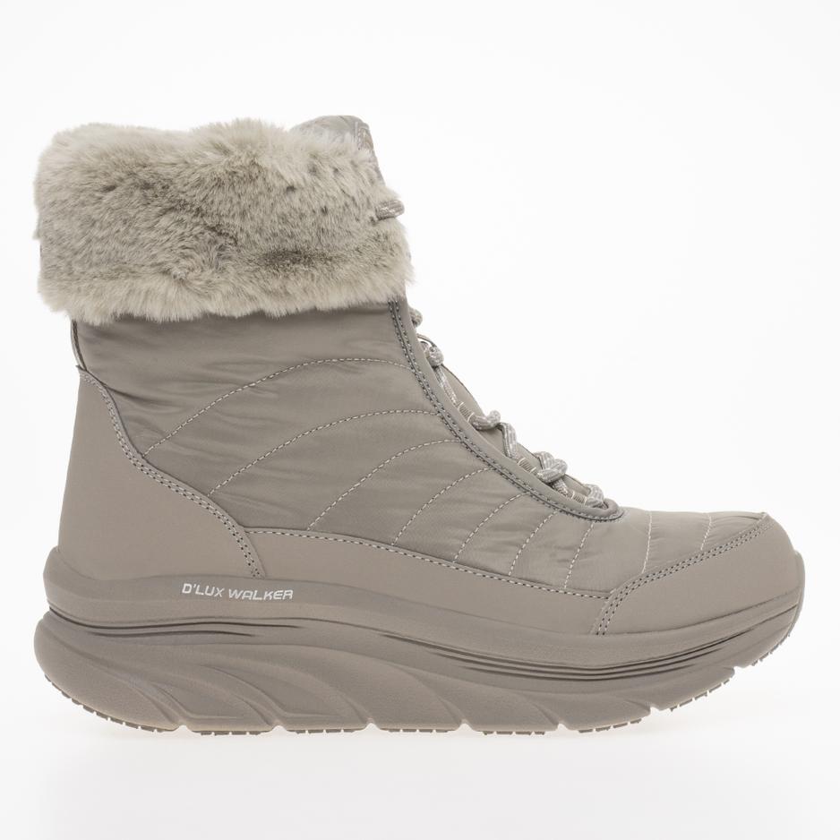 Buty Skechers D'Lux Walker Winter Solstice 167388DKTP - beżowe