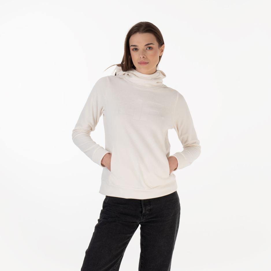 Bluza 4F SS23TFLEF05112S - biała