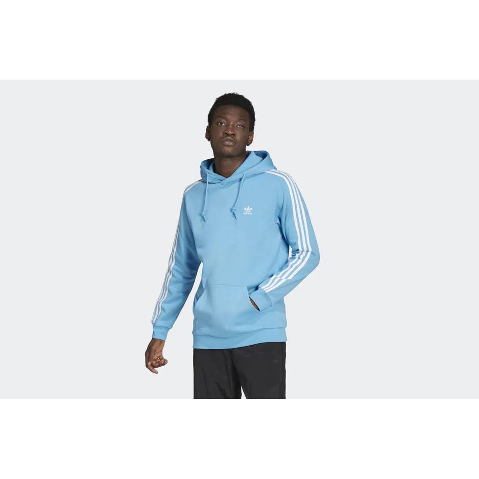 Bluza adidas Originals Adicolor Classics 3-Stripes Hoodie HE9476 - niebieska