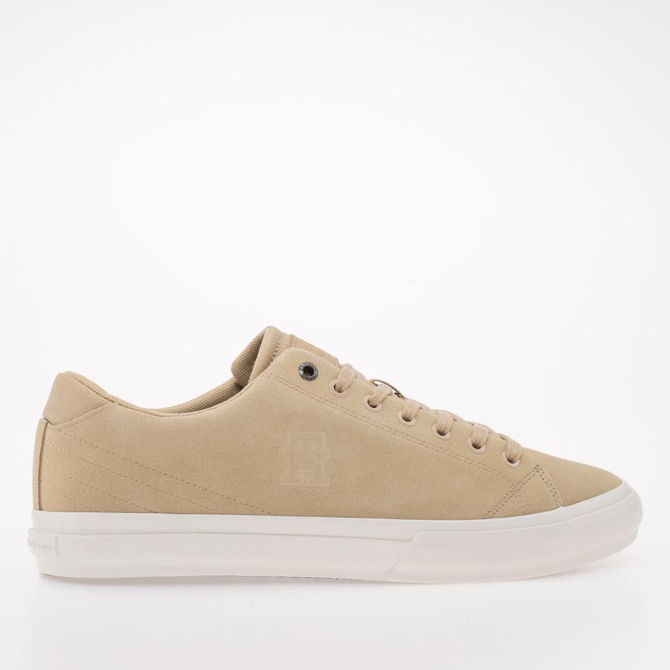Buty Tommy Hilfiger Hi Vulc Street Low Suede FM0FM04590-AB3 - beżowe