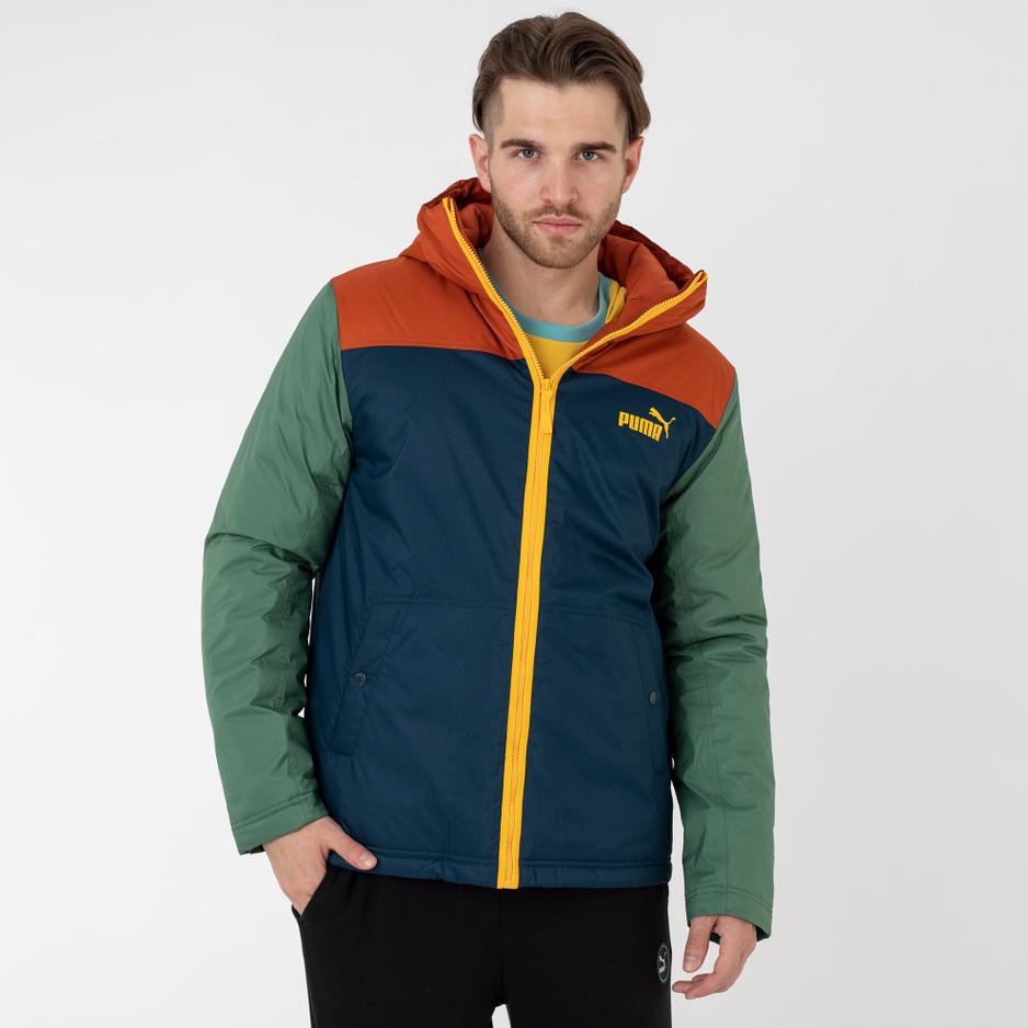 Kurtka Puma Colourblock Hooded Padded 84934664 - multikolor