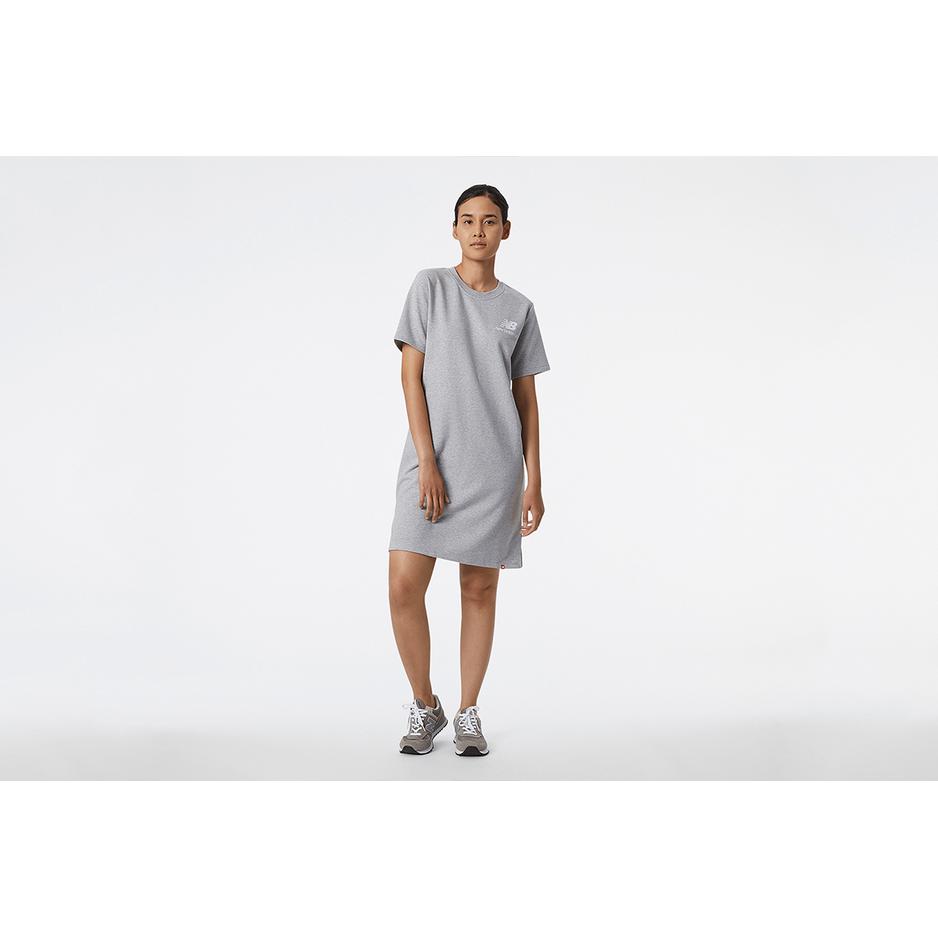 Sukienka New Balance WD21502AG - szara
