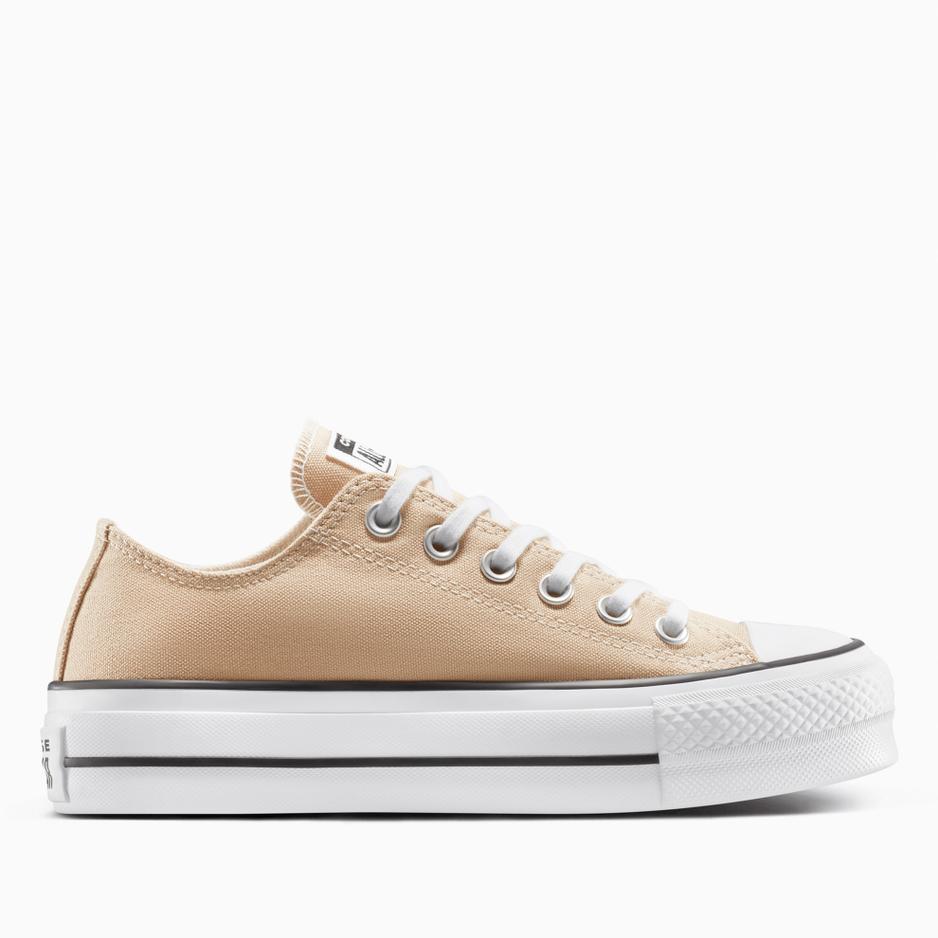 Buty Converse Chuck Taylor All Star Lift Platform A11877C - beżowe