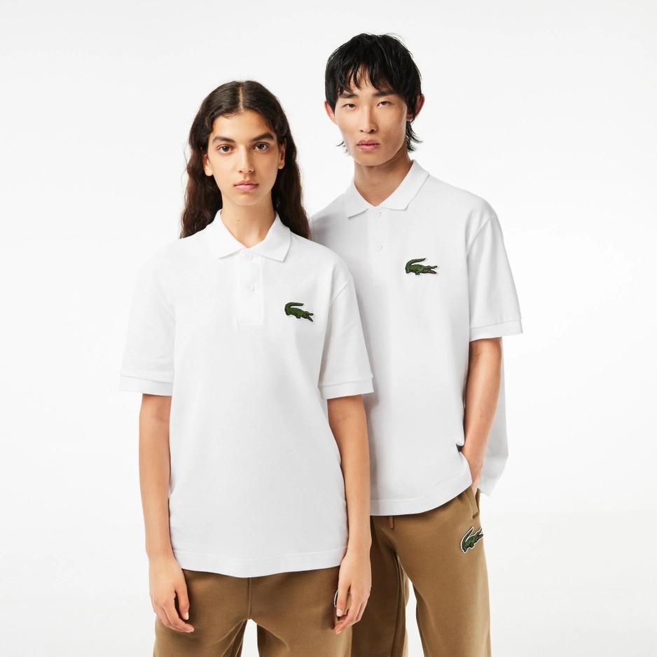 Koszulka Lacoste Polo L.12.12 Loose Fit PH3922-001 - biała
