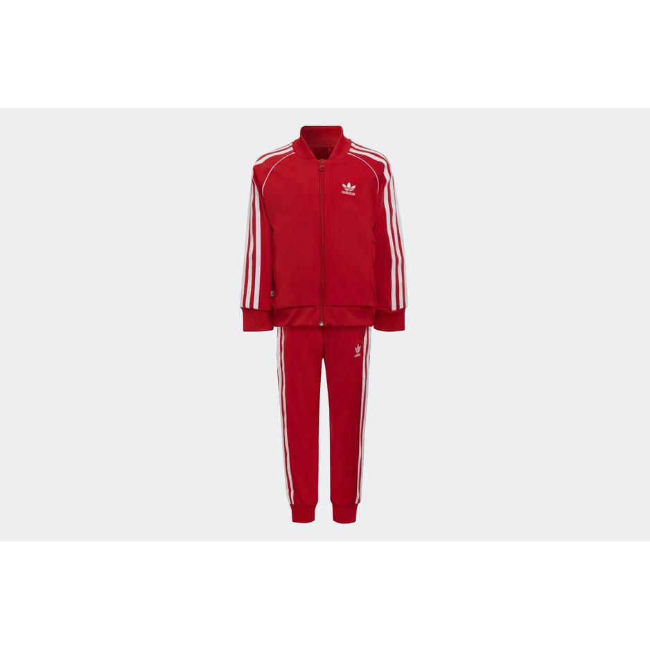 Dres adidas Originals Adicolor Sst Track Suit HF7471 - czerwony