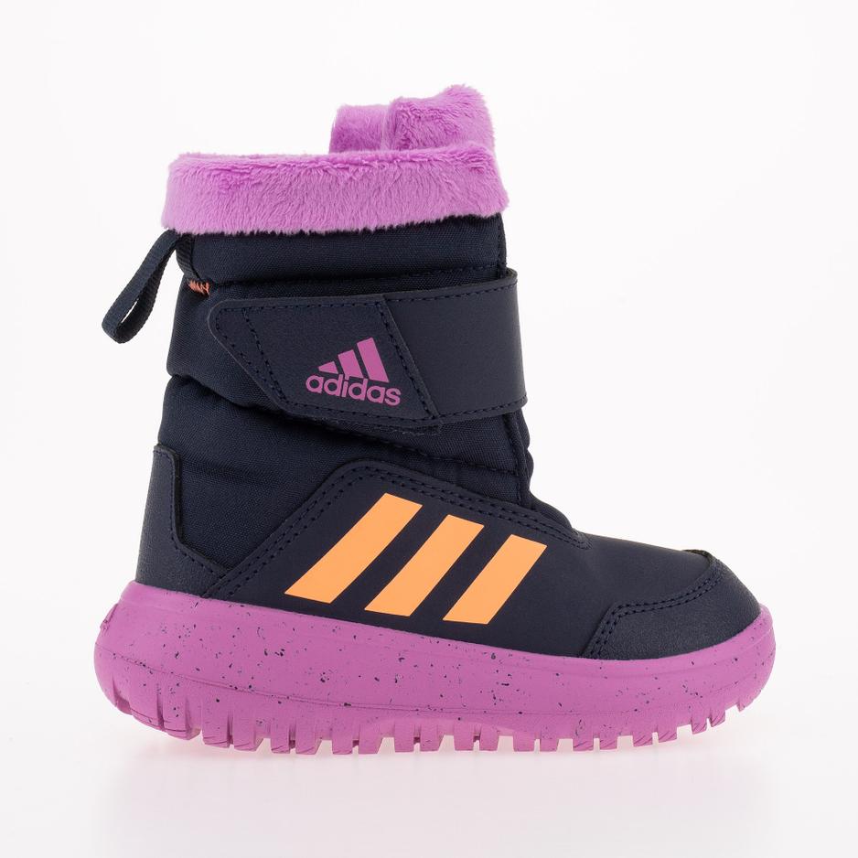 Buty adidas Winterplay Boots GZ6799 - granatowo-różowe