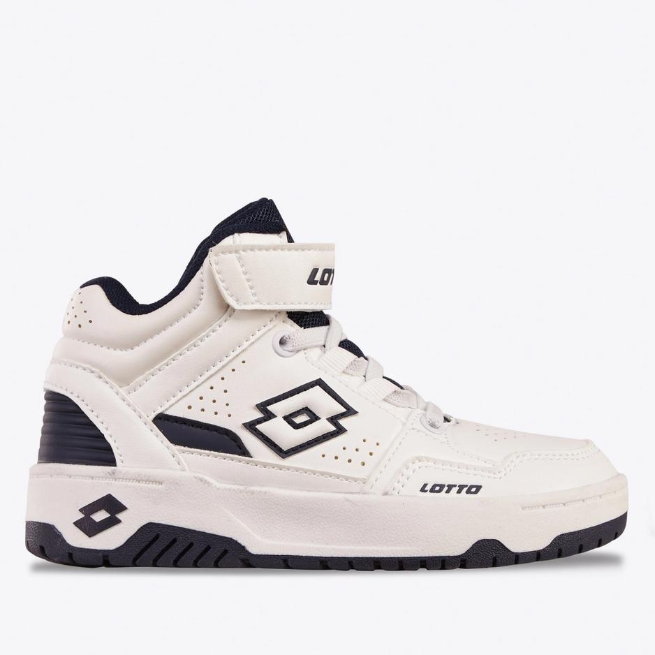 Buty Lotto Pivoot Mid 2600210K-1011 - biało-czarne