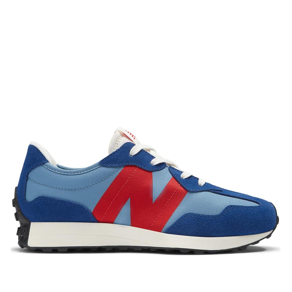 Buty New Balance GS327VD - niebieskie
