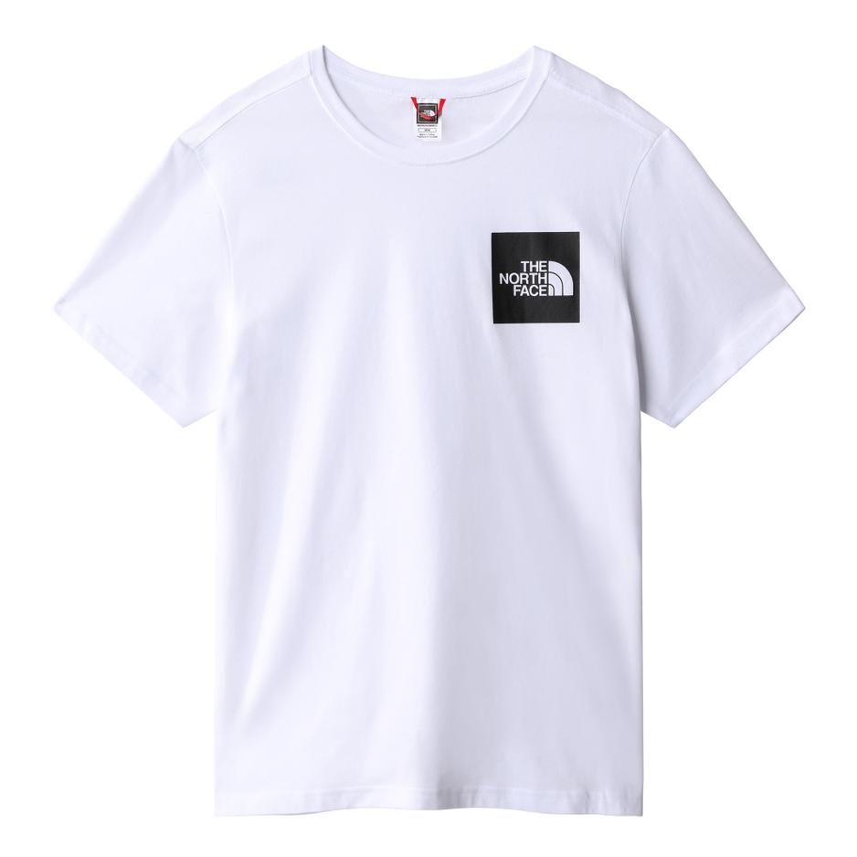 Koszulka The North Face Fine 00CEQ5LA91 - biała