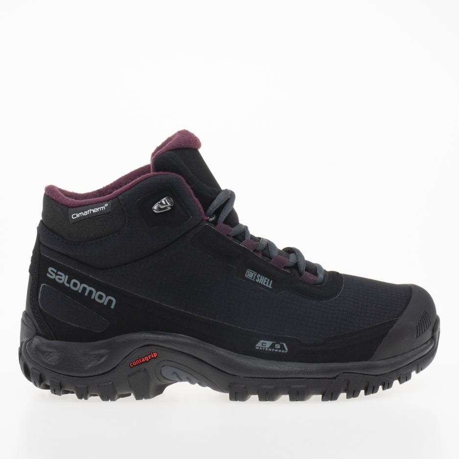 Buty Salomon Shelter Cs Wp L41110500 - czarne