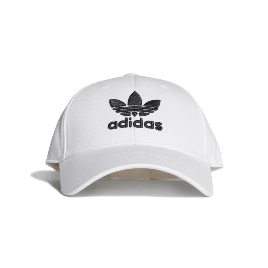 Czapka z daszkiem adidas Originals Trefoil Baseball Cap FJ2544 - biała