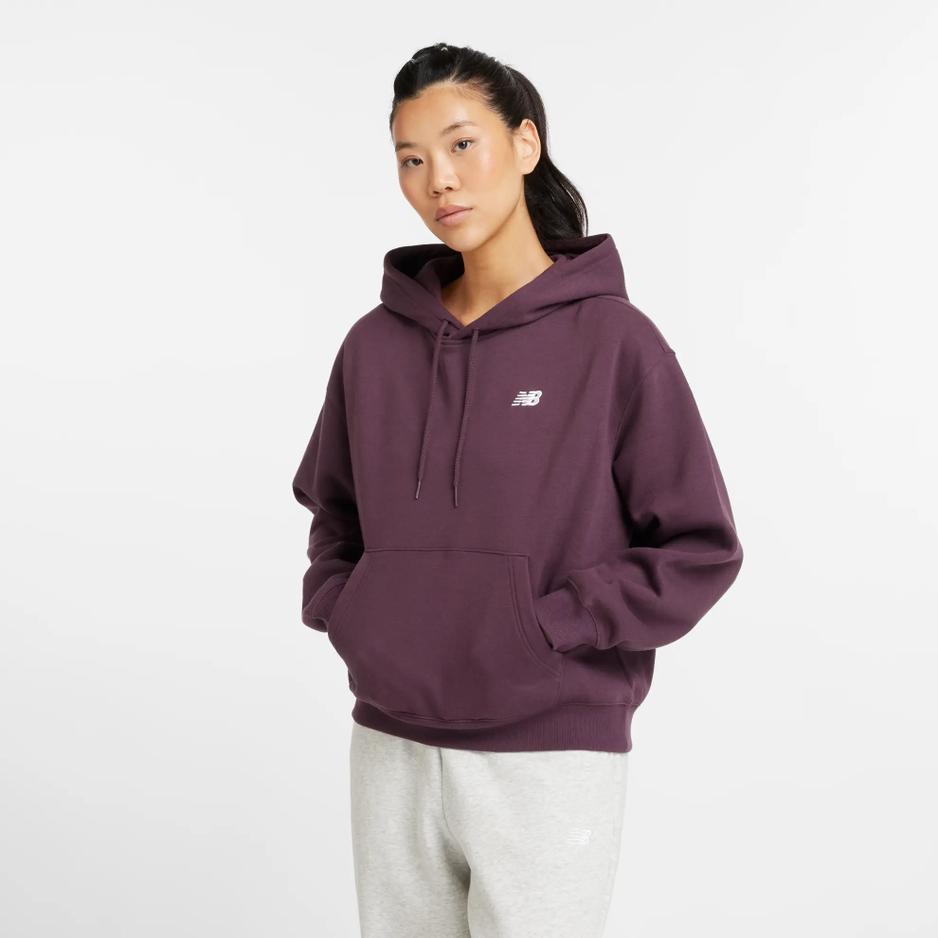 Bluza New Balance WT41510PLN - fioletowa